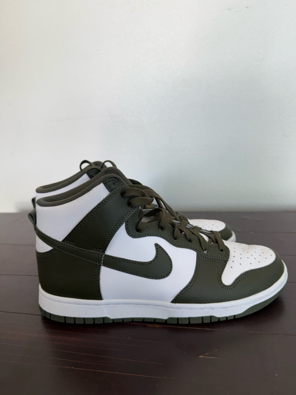 Nike dunks Olive Green (Size 8.5mens or Size 10 women’s)